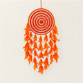 12inch Orange Dreamcatcher pack of 5