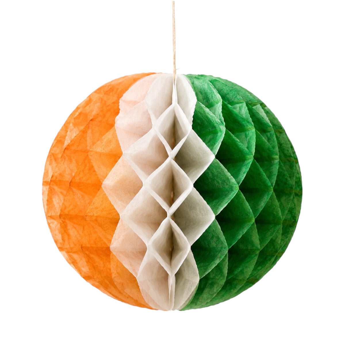 Tri-color honeycomb,pack of 10 hangings