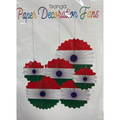 6pcs paper fan pack